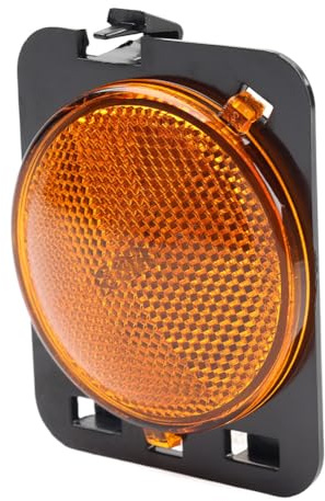 SIKUAI Seitliche Blinkleuchte Blinker Markierungsleuchte Links ABS + PC Schwarz Für Wrangler JK Unlimited 2006.07-2018