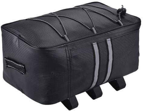 Fahrrad-Satteltasche | Fahrradsitztasche mit großer Kapazität – reflektierende Satteltasche für Outdoor-Aufbewahrung