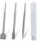 SDS Plus Meißel Set,3-teiliges Fliesemeißel enthalten Breitmeißel Spitzmeißel, 20 x 250mm | 14 x 250mm | 40 x 250mm, Meißel SDS Plus Set für Beton & Mauerwerk