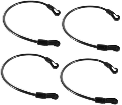 Milisten 4 Stück Pferdedecken Beinriemen Elastisch 56cm mit Doppelclips aus Robustem Elastikmaterial für Sicheren Halt Pferdedecke Ersatz für Pferdestiefel Haustierbedarf