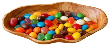 Générique Bol à Salade en Bois - Plat Décoratif Rustique,Bol de Service Décoratif à Salade 39,9x17,8x5,8 cm | Pour Nourriture, Bonbons, Snacks, Table, Cuisine, Salon, Comptoir