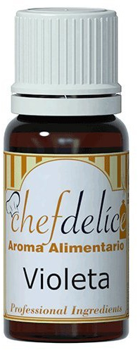 Chefdelice Chefdelice Aroma Concentrado Para Glaseados, Helados, Horneados Y Cremas Sabor Violeta, 10Ml Chefdelice 21 g