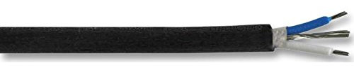 Silver Plated Copper, 3.5mm, Black, PVC, 2 Core, 7 x 0.2mm, Pro Grade Classic XKE 1 pair Install Cable, 328.08ft, 100m, Multicore Cable