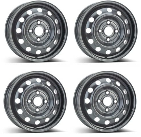 4x Alcar Stahlfelgen 4-2490 4.0Jx13 ET46 4x100 kompatibel mit Kia Picanto