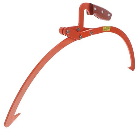 ANDRESLAD Heavy Duty Log Tongs Wood Lifting Tools Timber Lifting Hook Dragging Firewood