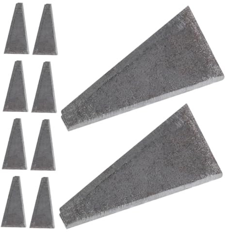 Angoily 20pcs Outdoor Wedge Supplies Triangle Handle Wedges Tool Reinforcement