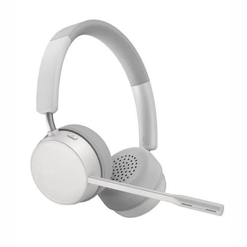 Glowster Auriculares inalámbricos con micrófono, tecnología Bluetooth, batería de Larga duración, Ideal para Llamadas y Trabajo en Oficina.