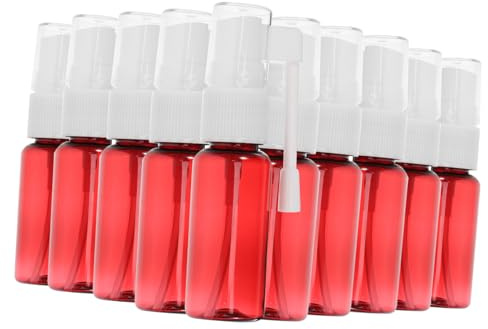 LRXIYODE 10pcs Nose Wash Bottle 20ml Plastic Pet Household Nose Cleaner with Portable Design for Personal Daily Nasal Care
