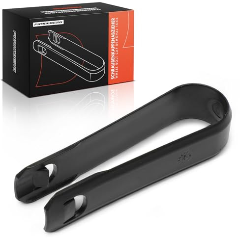 Frankberg Abzieher Radschraubenkappen Schwarz Kompatibel mit Golf - Beetle - GTI Rabbit Replace# 8D0012244A