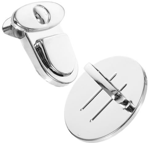 SOIMISS Tuck Lock Clasp Purse Closure with Secure Fastening and Quick Release Buckle for Handbag Hardware DIY Craft