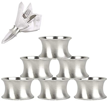 Tovagliolo rotondo per il banchetto di nozze Tovagliolo da tavolo del partito di cena di pranzo 6 Pezzi