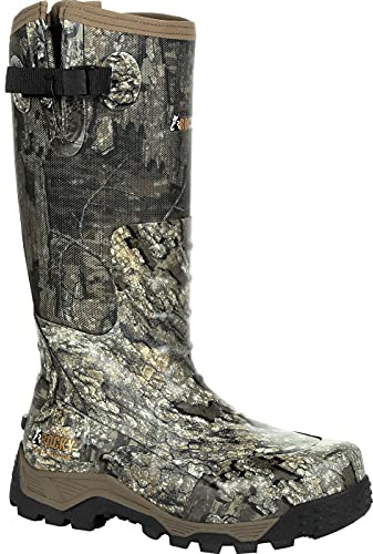 ROCKY Sport Pro Pull-On Rubber Snake Boot Size 9(M)