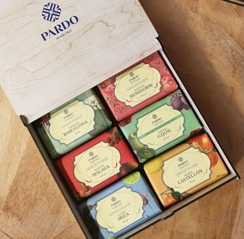 CAJA JABON PARDO VINTAGE 6x200G - Vintage sueños