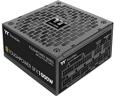 Thermaltake Toughpower SFX (ATX 3.0 estándar) 1000 W Full Modular 80Plus Gold Fuente de alimentación; PS-STP-1000FNFAGU-1