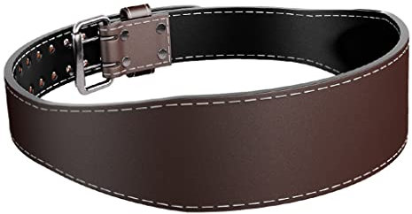 DITUDO Massagegürtel Gewichtheben Gürtel Für Männer Und Frauen Einstellbare Schnallen Rücken Unterstützung Krafttraining Ausrüstung Training Gürtel (Farbe : braun, Size : S)