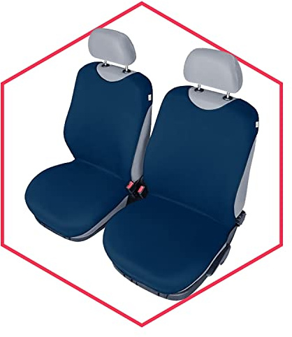 Saferide Autositzbezüge Autositzschoner Sitzbezüge Kompatibel mit Citroen Berlingo Vorne 1+1 Auto Sitzbezug 100% Baumwolle Autositzauflage Autositz Sitzauflagen Tuning Auto Zubehör Innenraum