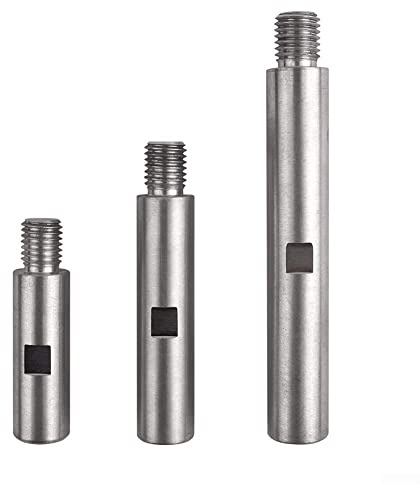 3 Stück für M14 Winkelschleifer Verlängerung Verbindungsstange Gewindeadapter Stangen 75/100/140 mm