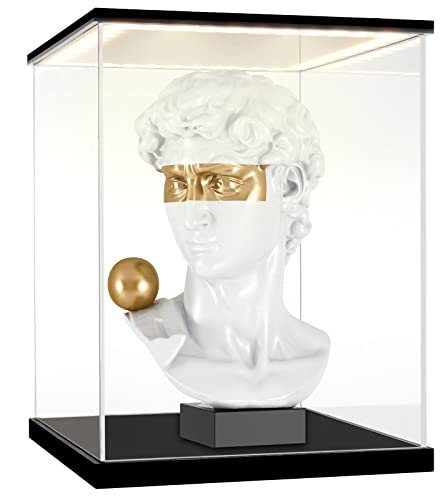 Acryl Vitrine / Schaukasten / Display Case für Modellautos, Figuren | mit LED Beleuchtung (25x25x35 cm)