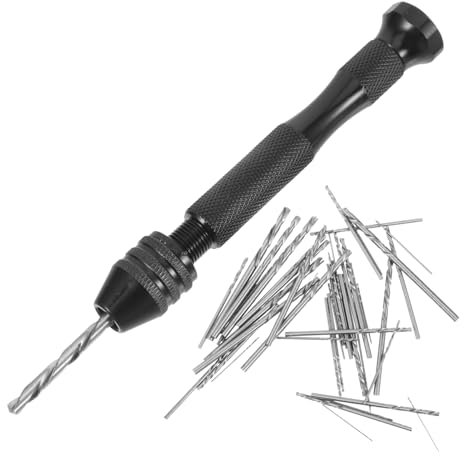 HOMSFOU Perforadora Manual Para Metal Con Brocas Herramientas De Precisión Diseño Compacto
