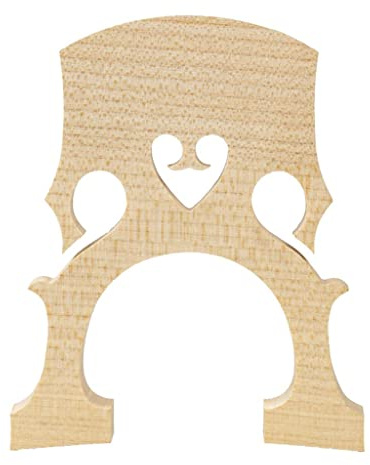 Cellobrücke aus gealtertem Ahornholz in 4/4-Größe, Musikinstrument, Zubehör