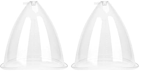 2 vasos de elevación de 150 ml/180 ml para masaje corporal de levantamiento de glúteos, 150 ml, blanco transparente, 1500 ml