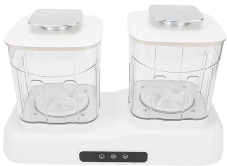 Fockety Lavatrice Portatile, Doppia Tazza, Mini Lavatrice per Pulizia Profonda, Compatta, 2 modalità di Pulizia, Piccola per Calzini, Reggiseni, Vestiti per Bambini