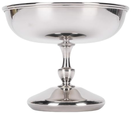 Picysa Eisbecher, Elegante Dessertschale aus Edelstahl für Partys und den Heimgebrauch, 10,5 X 9 Cm (2401-3)