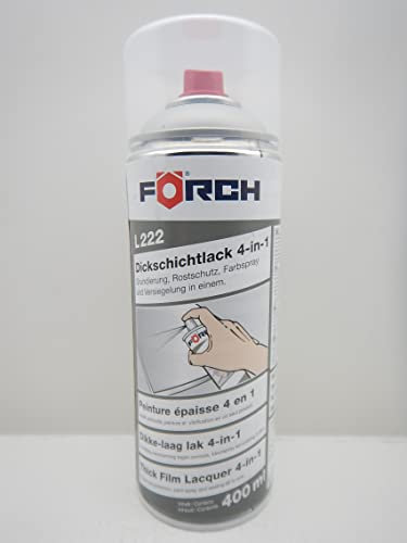 STANDOX 4 in 1 RAL 9006 WEISSALUMINIUM DICKSCHICHTLACK LACK SPRAY SPRAYDOSE 400ML (1)