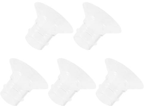 HEMOTON Inserts de Bride en Silicone 5 Pcs pour Tire-lait Portatif, Accessoires Compatibles, Pièces Détachées Confortables pour Allaitement Maternel