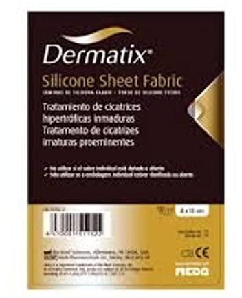 Dermatix Silicone Fabric Sheet, 13 x 4 cm