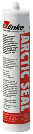 Enke ARCTIC SEAL - NOTABDICHTUNG - | grau | 330g | feuchtigkeitshärtender PUR zur schnellen Reparatur-Abdichtung | für Dach Garage Pool Terrasse Balkon | schnellhärtend, auch unter 0°C verarbeitbar