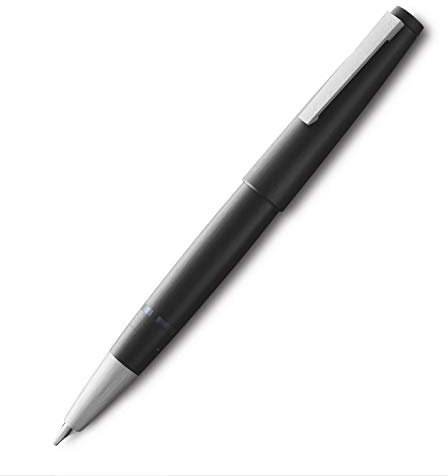 LAMY 2000 Füllfederhalter, breite Feder, Schwarz