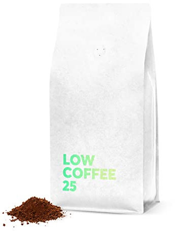 No Coffee® 75% weniger Koffein (500g) | Reduziere deinen Koffeinkonsum Schritt für Schritt | Mit Wasser entkoffeinierter Kaffee | Bio Decaf | Koffeinfreier Kaffee gemahlen | Kaffee koffeinfrei