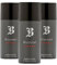 BRUMMEL - Sport Pack de 3 x 150 ml, Desodorante Hombre Spray, Desodorante para Todo Tipo de Piel, Protección de Larga DuraciónDeodorant Hombre, Aroma Oriental Amaderado, Fragancia Fresca