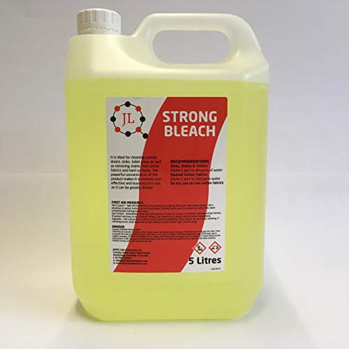 Sodium Hypochlorite Smart Cleaner - Patio cleaner Block Paving Driveway Dirt UPVC Cleaner Algae Weed Moss Mould Killer Chlorine Shock Treatment for Spas and Pools / 2 x 5 Litres