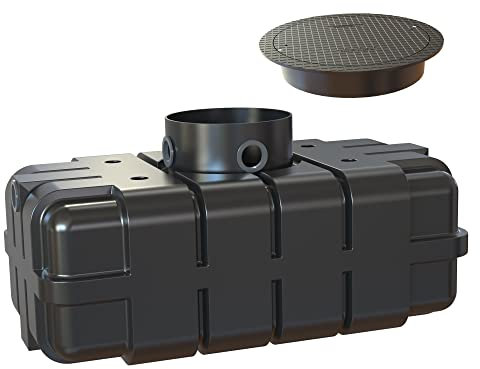 Garten-Zisternen Flachtank 1700 Liter (mit Abdeckung)