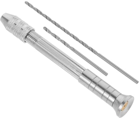 KONTONTY 1set Trapano Manuale Per Forare Candele Strumento Multifunzionale Con Punte Di Diverse Per Creazioni Cera e Durevole