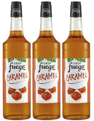 Jarabe Fuego Caramel - 3 x 1 L