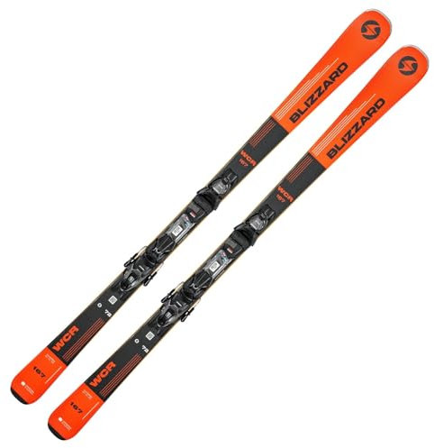 Ski Alpinski Rennski - Blizzard WCR - 153cm - Full Camber Rocker - inkl. Bindung TLT10 Demo Z3-10 - für fortgeschrittene bis Gute Fahrer - Slalomski für präparierte Piste