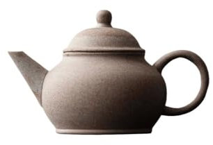 Tetera Tetera china de cerámica Retro de 80ml, tetera hecha a mano con filtro, tetera de cerámica pequeña Retro, juego de té de Kung Fu Tetera para Infusor