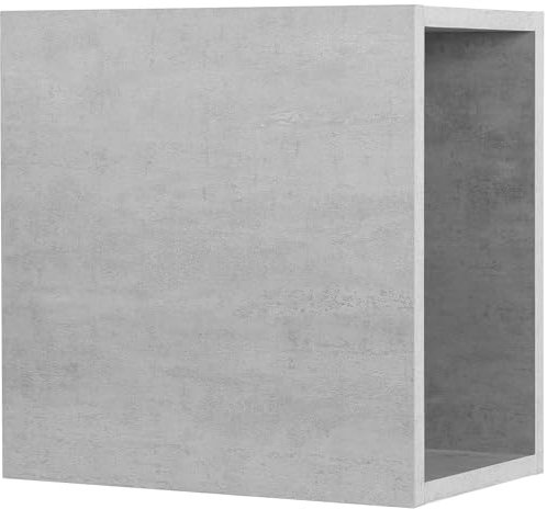 Charles Jacobs Vinyl Record LP Storage Box Unit - Concrete Effect - Small