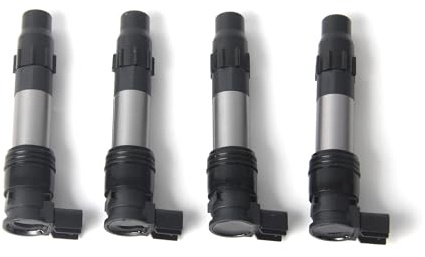 Motorrad Zündspulen-Set (4er Pack) für Kawa.saki EX650 Ninja 650 2017-2025 ABS include, 21171-0033 Moto Ersatz-Zubehörteile