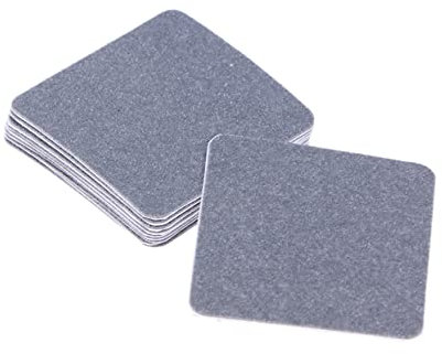 DOITOOL 4pcs Washer Anti-Skid Mats Vibration-Reducing Foot Pads Noise-Absorbing Anti-Walk Pads for Washing Machines Sturdy Non-Slip Design