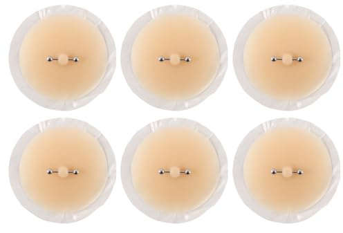 Enwye Un Ensemble De Cache-tétons en Silicone De Style Piercing avec Pétales Et Clous pour Fête De Festival