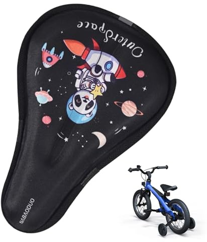 Fahrradsitzkissen | Kinder-Fahrrad-Cartoon-Sattelkissen, rutschfester Fahrradsattelbezug, für Mountainbike, Straße, Pendeln, Outdoor, Touren, Stadtrennen