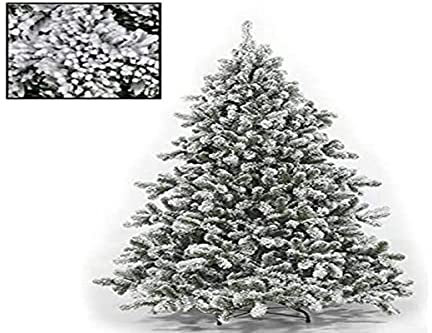 Albero di natale INNEVATO 150/180/210/230/270CM SUPERFOLTO REALISTICO (180)
