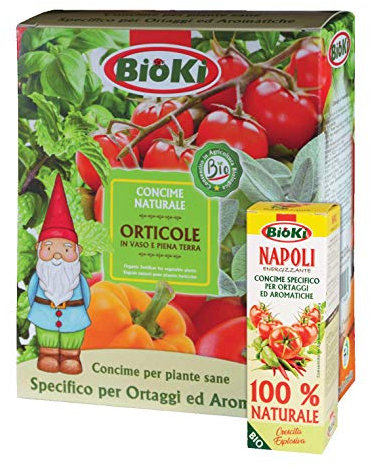 Concime orticole universale + Bioenergizzante per pomodoro ed aromatiche