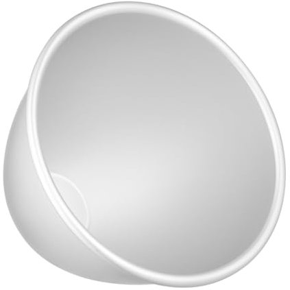 MAGICLULU Aluminiumlegierung Kuchenform mit Festem Boden 6 Zoll Silber