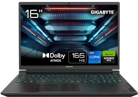 GIGABYTE G6X 9KG-43FR854SH Laptop Intel® Core? i7 i7-13650HX Ordinateur Portable 40,6 cm (16) WUXGA 16 Go DDR5-SDRAM 1 to SSD NVIDIA GeForce RTX 4060 Wi-Fi 6E (802.11ax) Windows 11 Home Gris