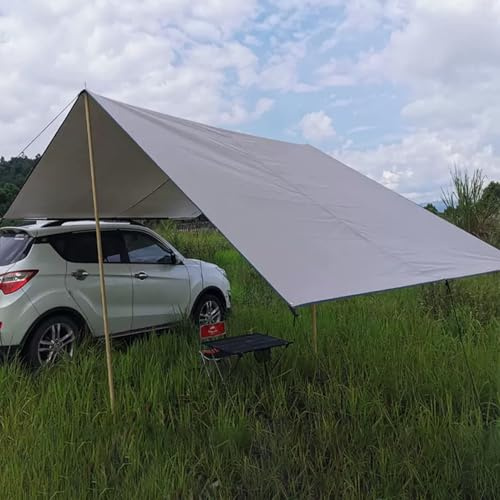 YZMJXNYY Toldo para Coche,Toldo para Portón Trasero de Coche, Impermeable Toldo para Camping Lona Lateral de Coche, Tienda de Campaña Lateral para Coches, Furgonetas y Autocaravanas